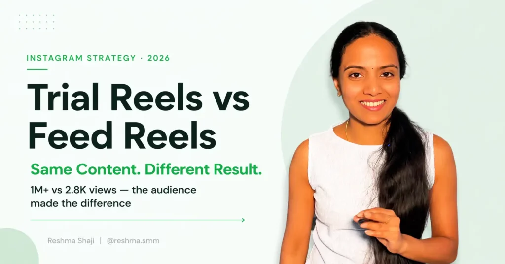 Instagram Trial Reels complete guide 2026 how to get more views with trial reels by Reshma Shaji